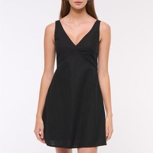 Abercrombie & Fitch Black Mini Dress